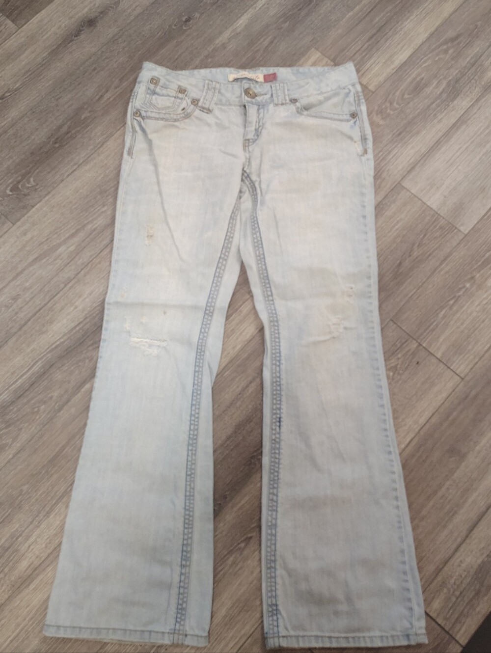 Aeropostale Light Indigo Flare Jeans — 5/6